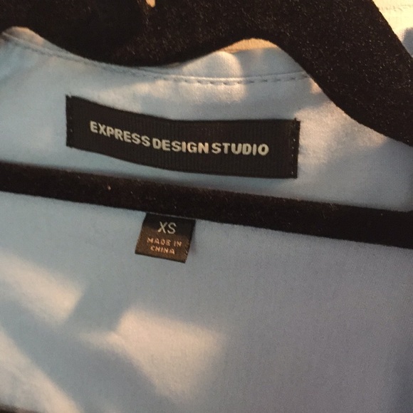 Express light blue button down - Picture 2 of 2